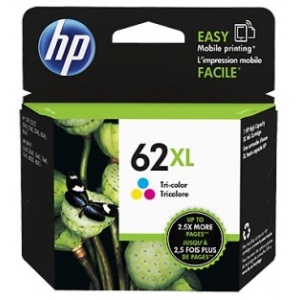 HP 62XL Farve